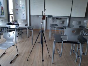 Medición del aire interior SG350ex con tubos Tenax GSA