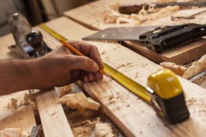 Measure wood dust