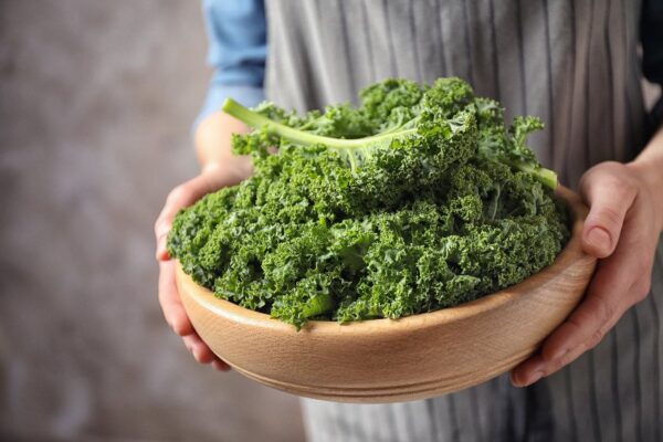 Kale in a bowl