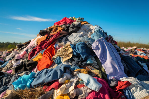 Montañas de basura de moda rápida